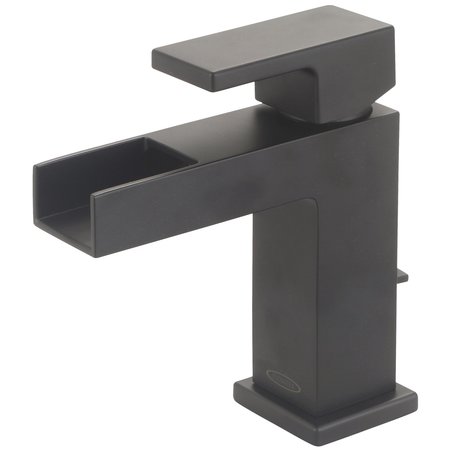 PIONEER Single Handle Lavatory Faucet in Matte Black 3MO170-MB